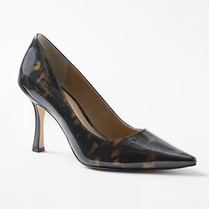 Ann Taylor Mila Tortoiseshell Print Pumps Size 6